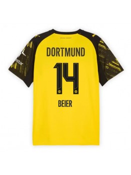 Borussia Dortmund Maximilian Beier #14 Domaci Dres 2025-26 Kratak Rukavima Borussia Dortmund Maximilian Beier #14 Domaci Dres 2025-26 Kratak Rukavima